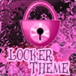 go locker theme pink dark android application logo